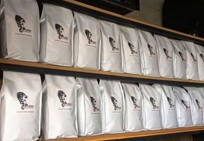 Punk Coffee roastery, Freshly roasted coffee beans locally, different coffee blands